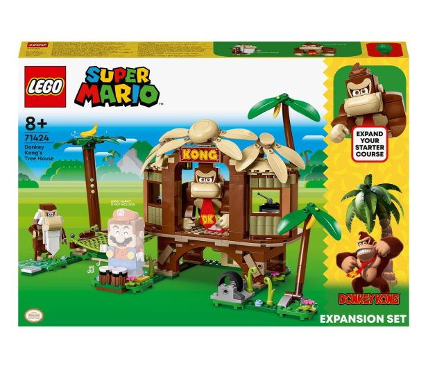 LEGO Super Mario 71424 Domek na drzewie Donkey Konga - 1159397 - zdjęcie